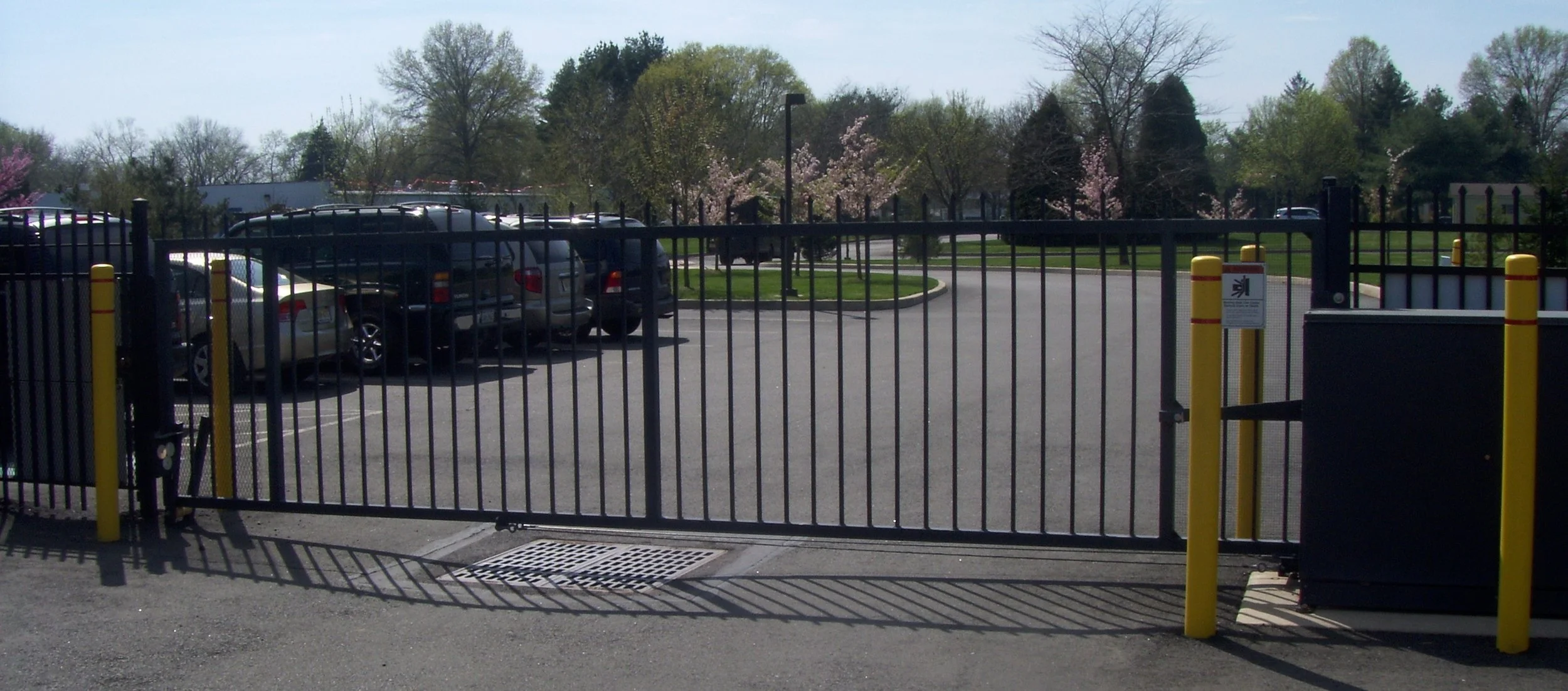 Hopewell Valley Self Storage gate entrance